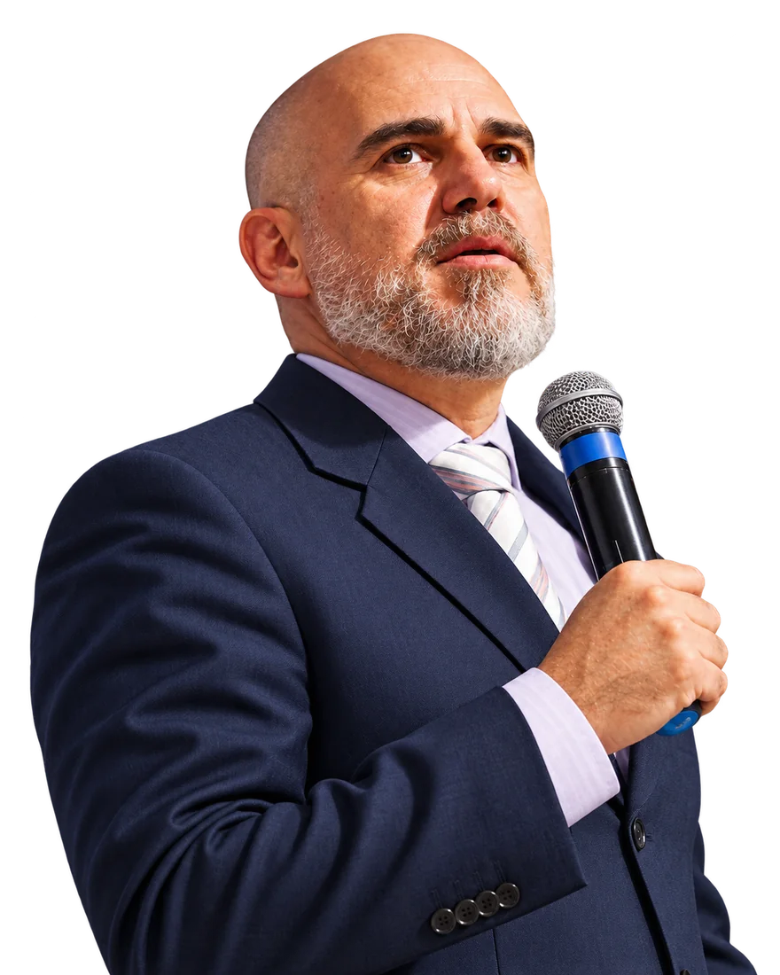 Retrato do pastor Pablo Felipo